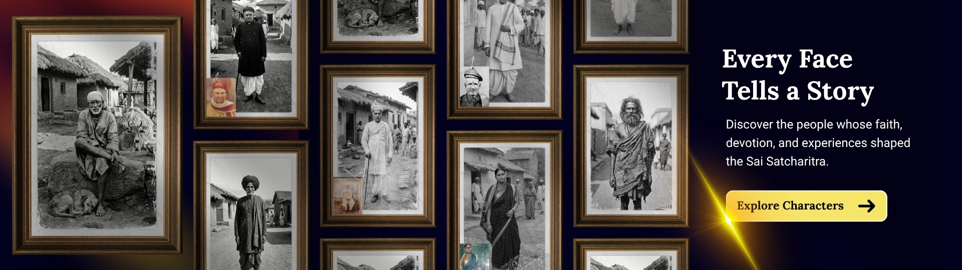 Sai Satcharitra Characters